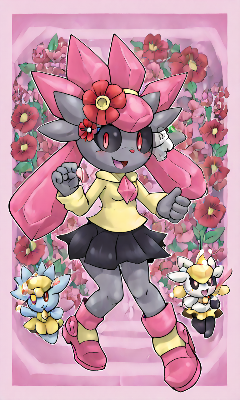 Flower skirt pokemon best sale