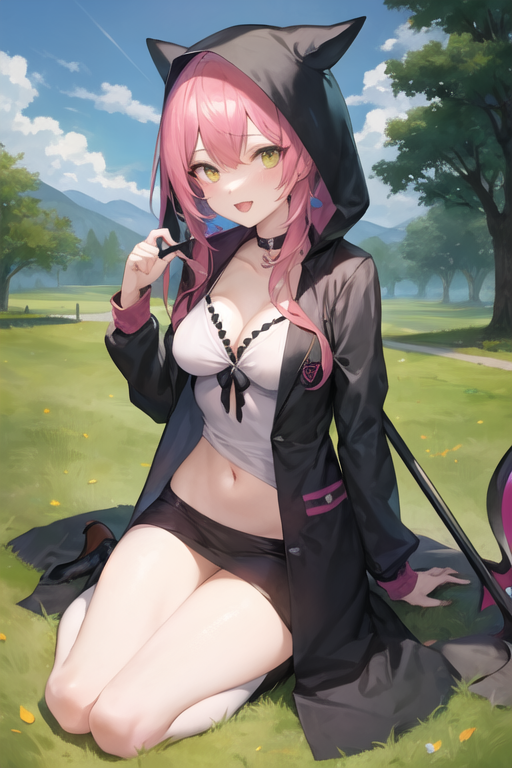 Anime Galleries dot Net - Nya~ Nya~/reaper catgirl Pics, Images,  Screencaps, and Scans