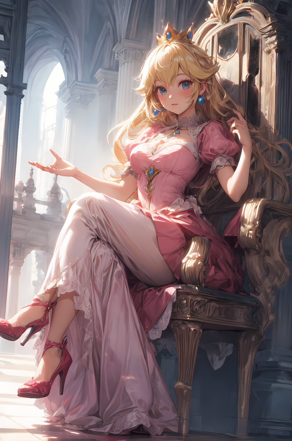 AI Art: Princess Peach by @Froykun | PixAI