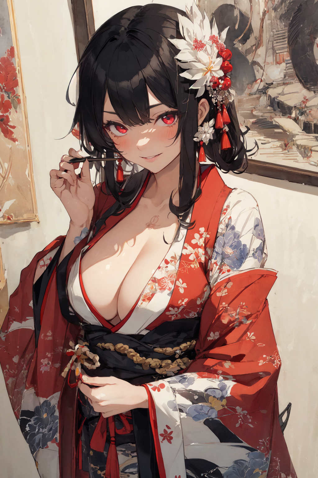 AI 아트: 和風な少女：Japanese style Girl 작성자: @Unknown | PixAI