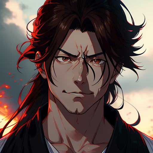 Ai Art Lord Sosuke Aizen By Pixai Nemesis Pixai Anime Ai Art Hot Sex Picture