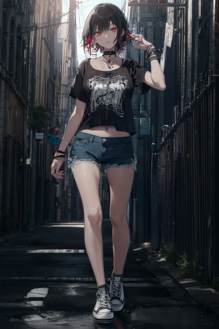 AI Art Grunge Aesthetic Fashion by Miraijin PixAI