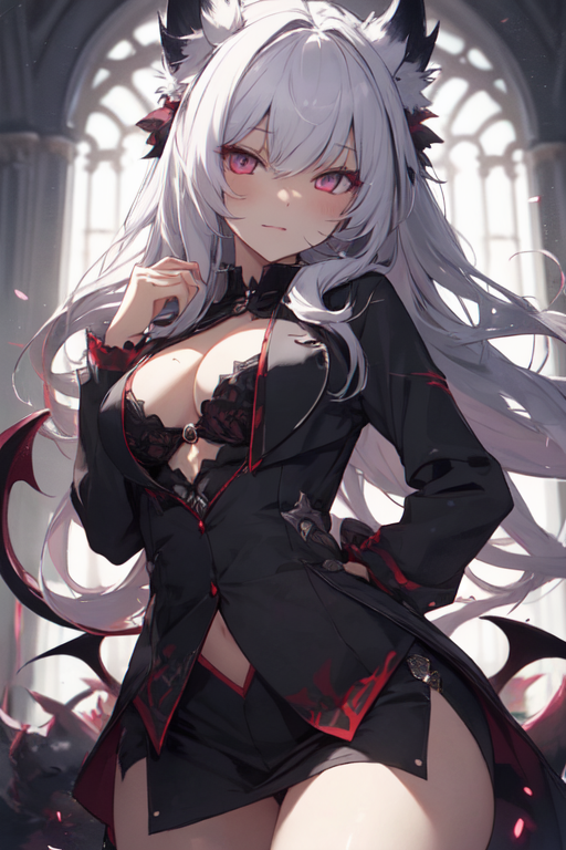 AI Art: Demon Wolf by @shandi hill | PixAI