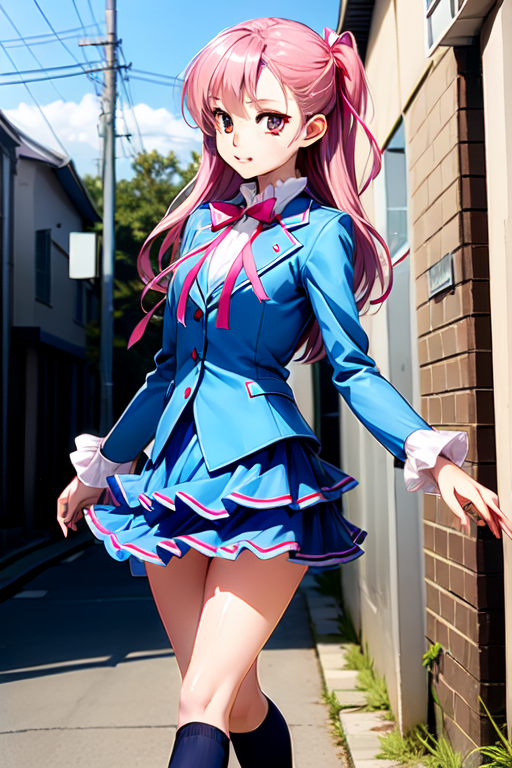 AI Art LoRA Model: 私立アリア学園学生服 (スイートプリキュア♪) / Aria Gakuen School Uniform  (Sweet Pretty Cure) | PixAI