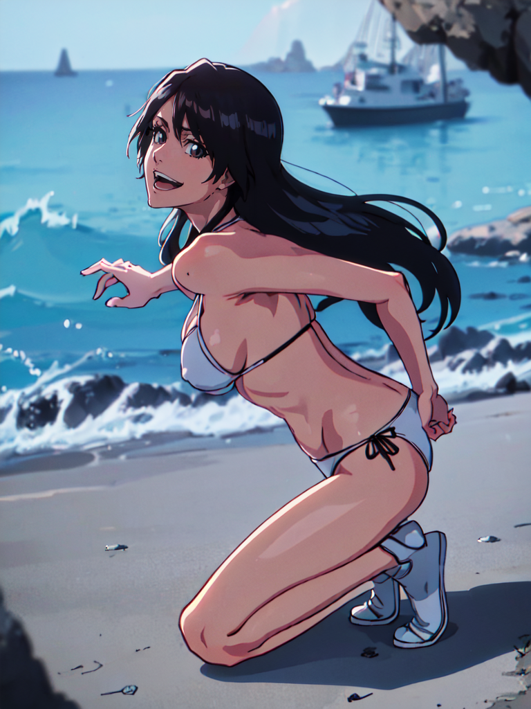 AI Art: Bambietta Basterbine in Bikini (Bleach) by @Tinkinator | PixAI