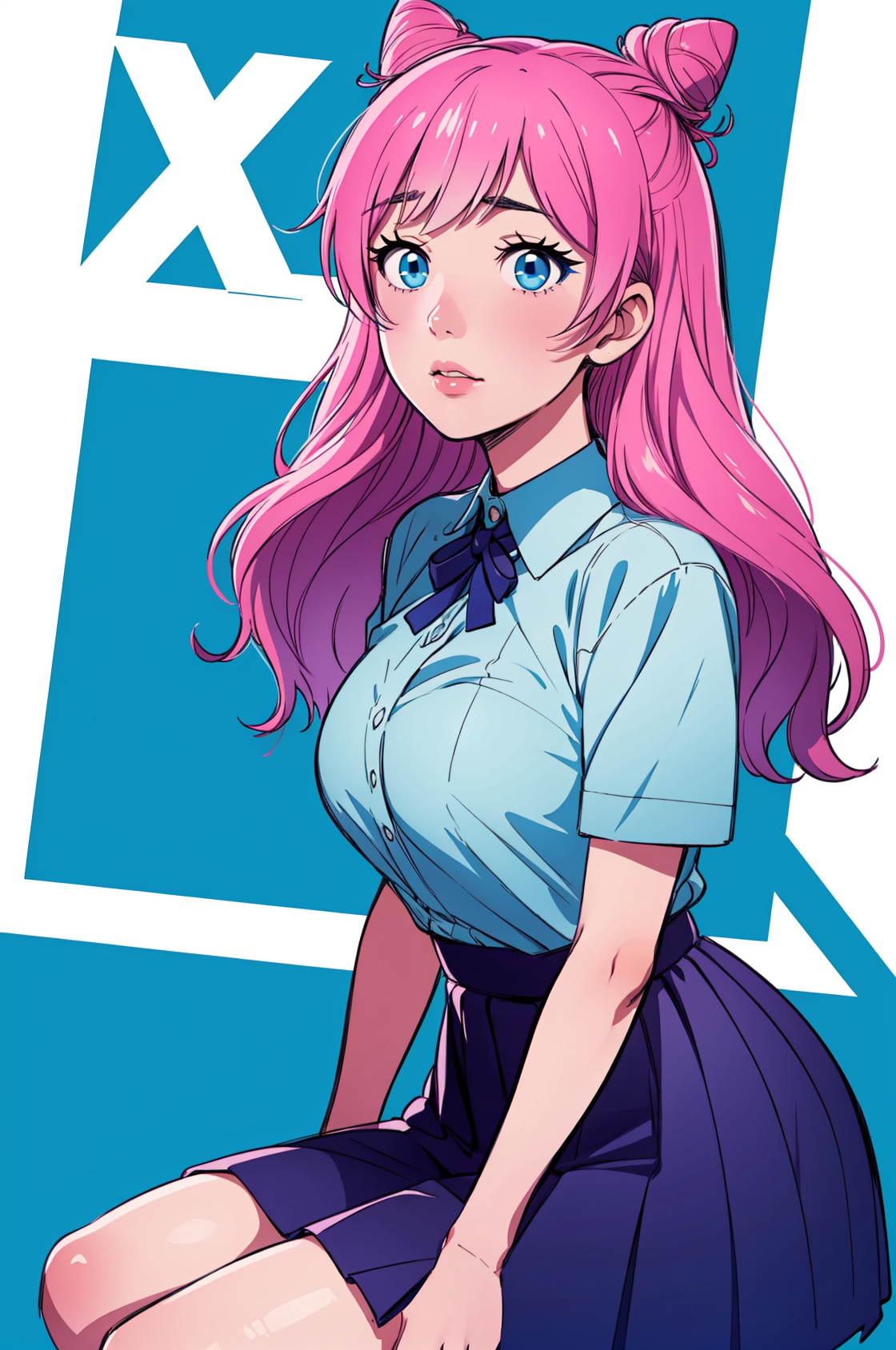 AIイラスト: Akari Watanabe style 作者 @NicePlus | PixAI