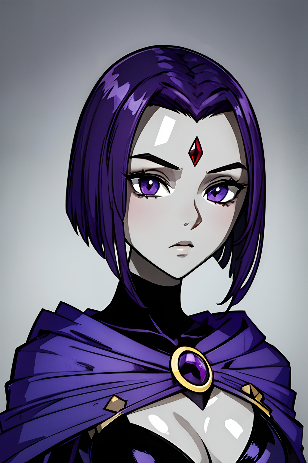 Ai Art Lora Model Raven Teen Titans Lora Nsfw Support Pixai 