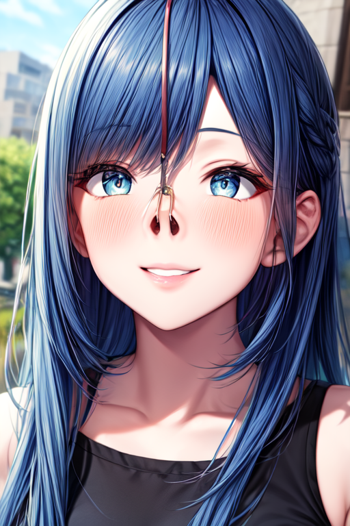 AI Art LoRA Model: nose hook・鼻フック | PixAI