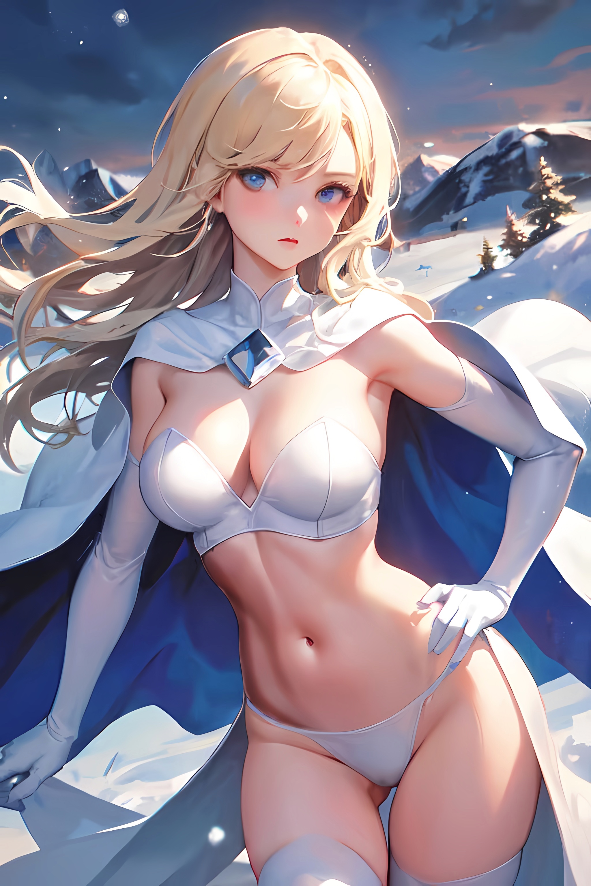 AI Art: ❄️Emma Frost🌨️ by @Furabiijo | PixAI