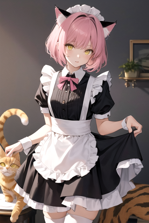 Neko deals maid outfit