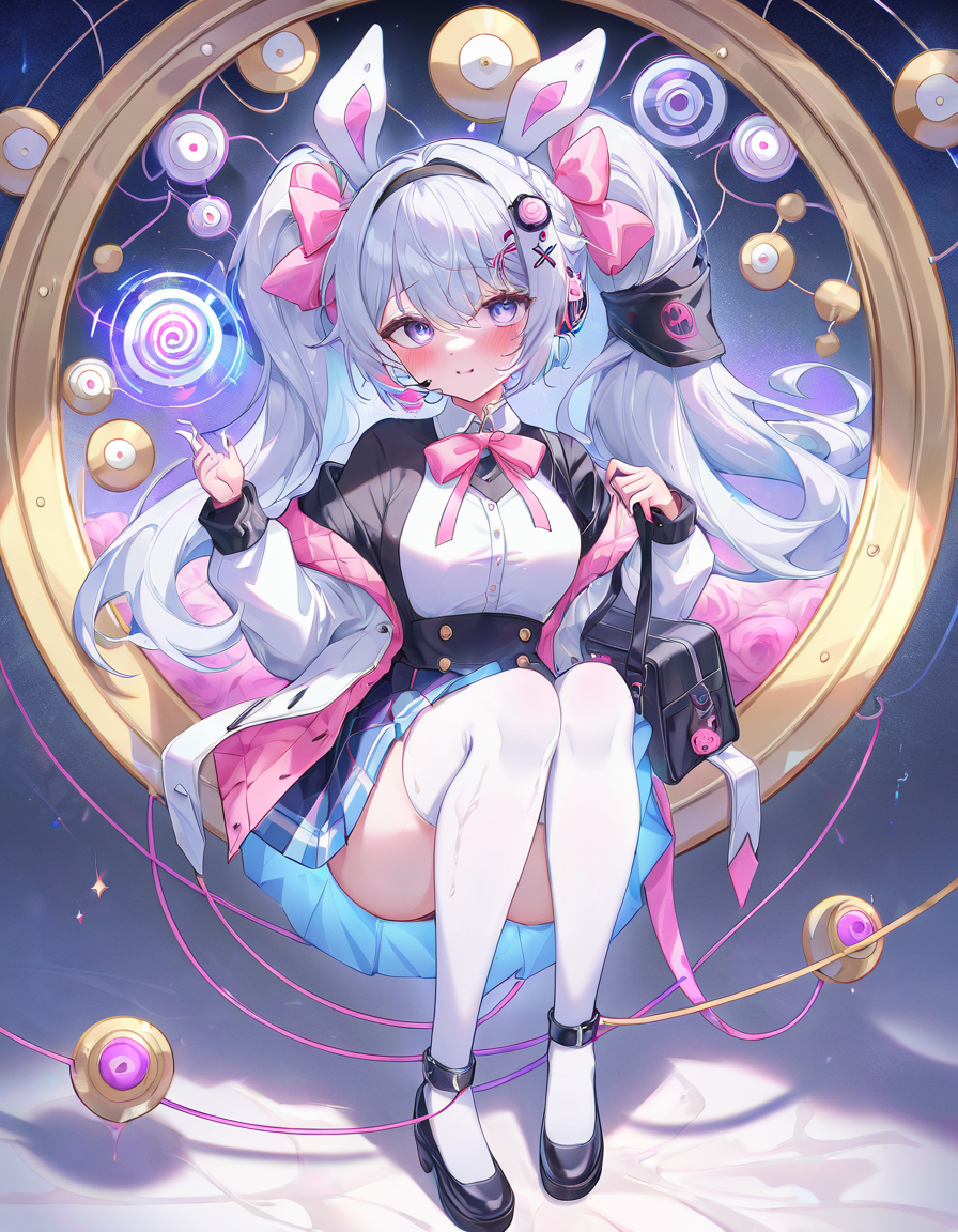 AI Art: Brainwashed Bunny Girl by @Josie | PixAI