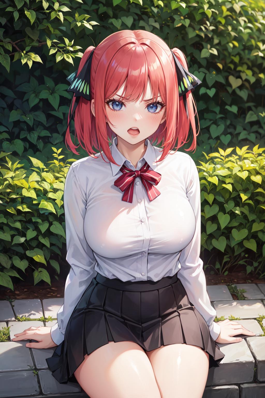 Modelo AI Art LoRA: Miku Nakano (Quintessential Quintuplets / ova style)