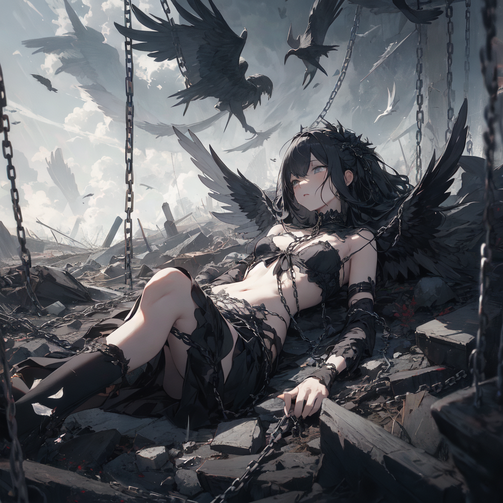AI Art: dead angels by @dolph | PixAI