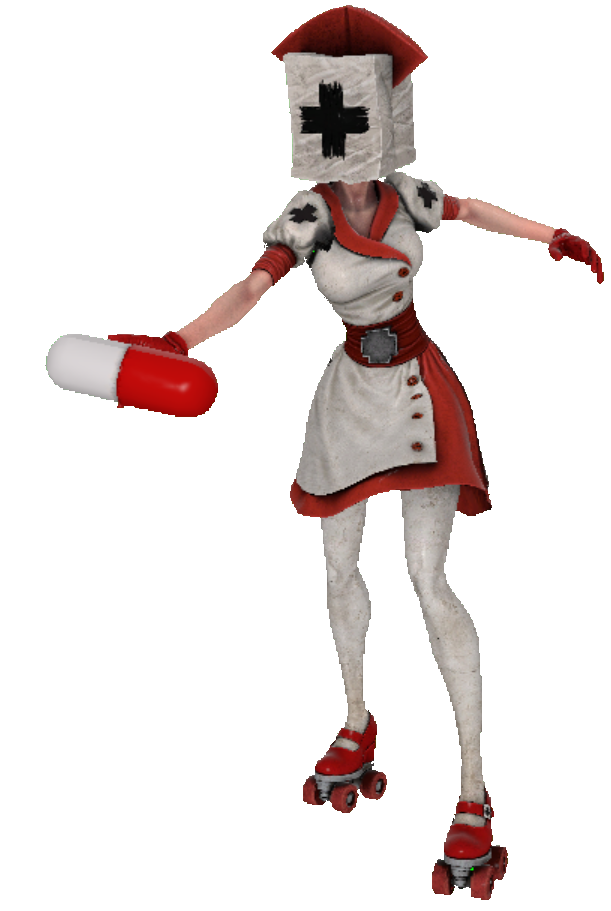 AI Art Model: Reaper Nurse Dark Deception character | PixAI