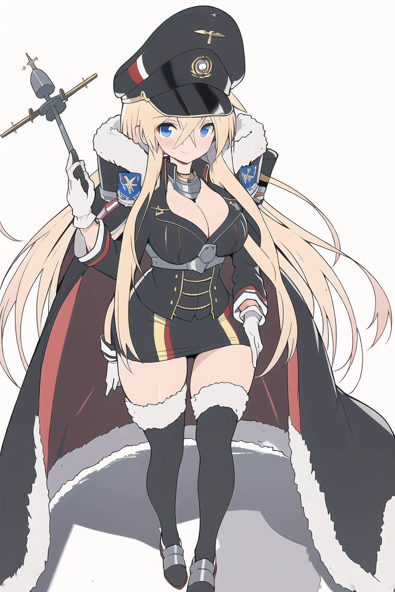 AI Art: Bismarck (Azur Lane) by @user-1659780027544151276 | PixAI