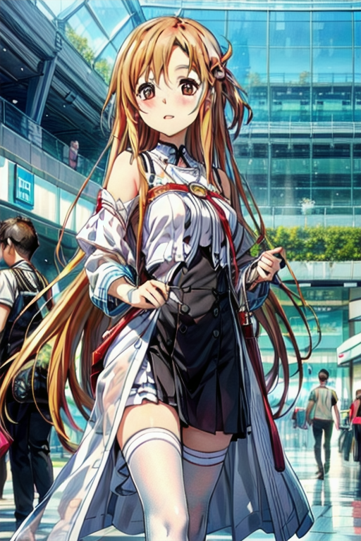 AI Art: Yuuki Asuna by @Phi