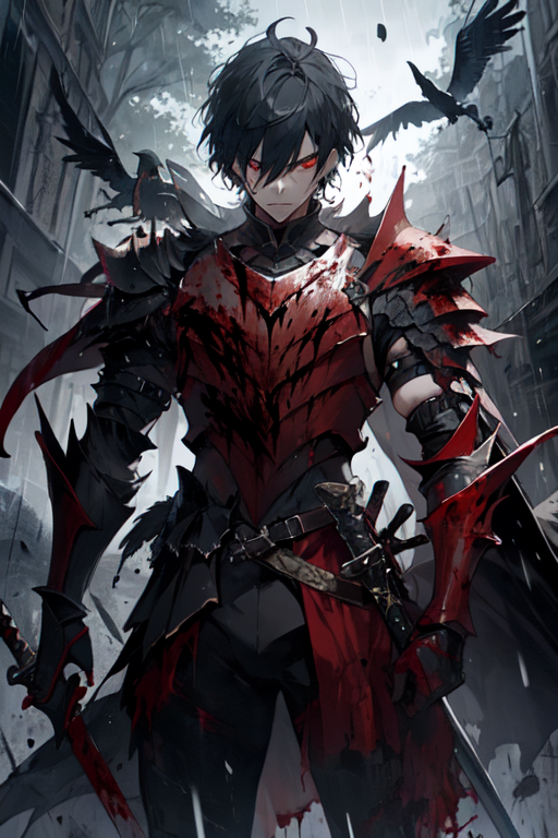 AI Art: black knight by @BloodLycoris | PixAI