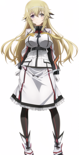 AI Art: Cecilia Alcott IS (Infinite Stratos) by @oota43