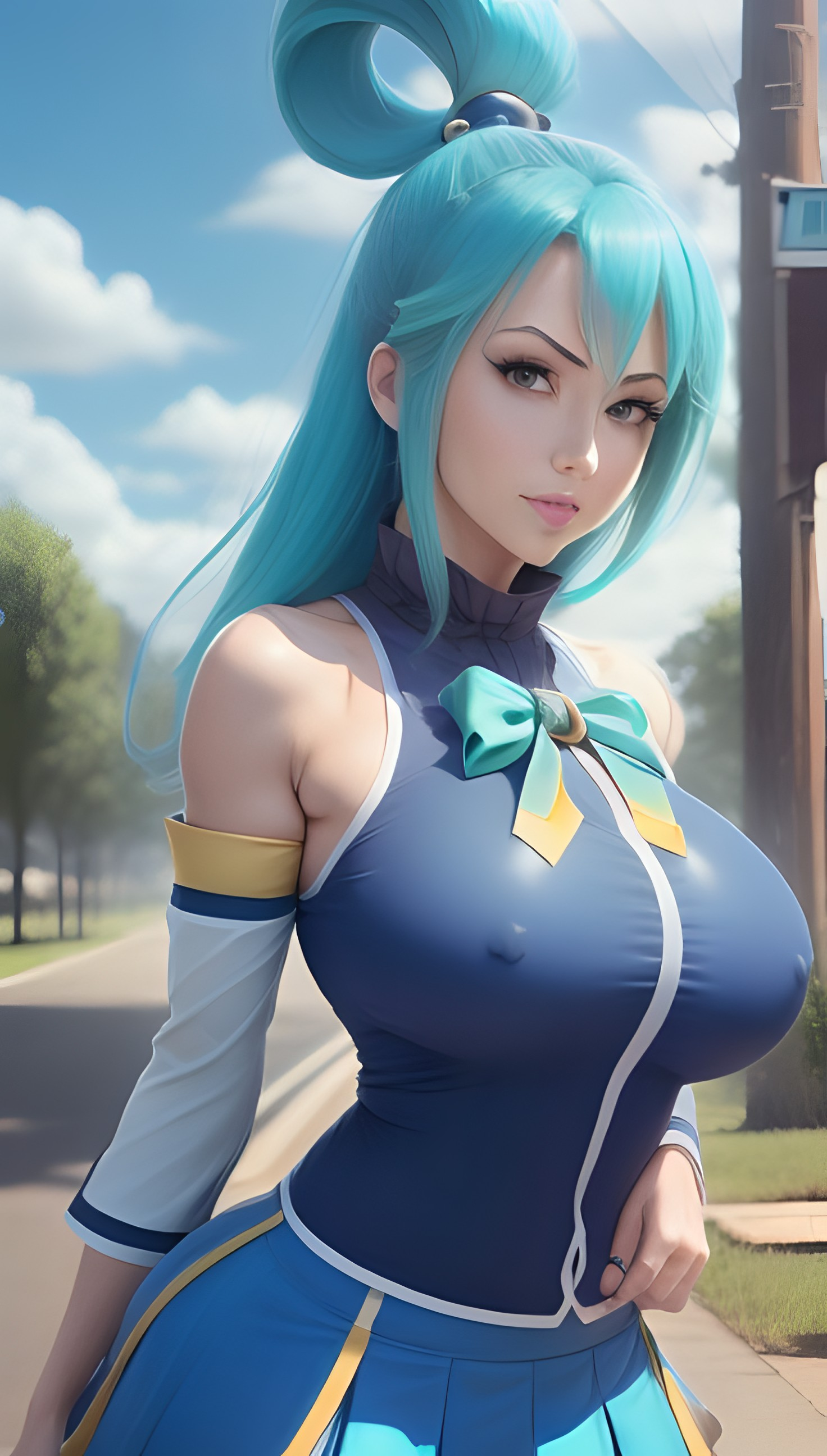 AI Art: Sex Goddess Aqua by @Demonasriel | PixAI