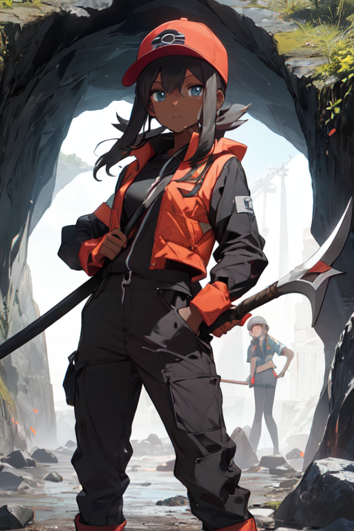 AI Art: Pokemon “Petra” rock type champion by @Valkyw | PixAI
