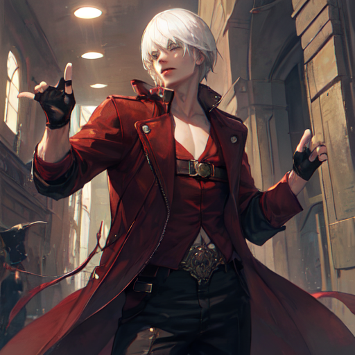 Dmc 5 Dante White Hair, Share