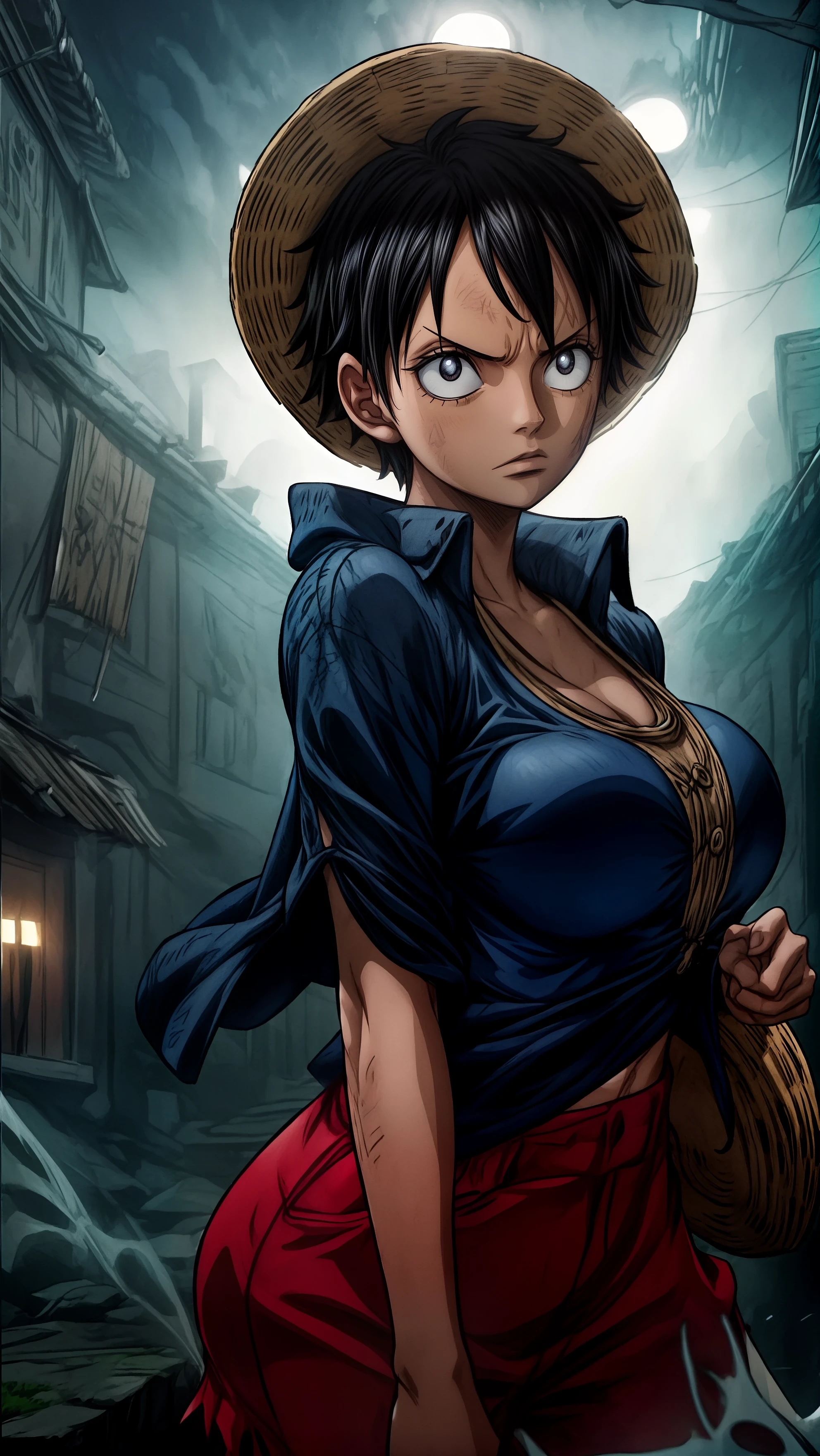 AI Art LoRA Model: Luffy (female version) | PixAI