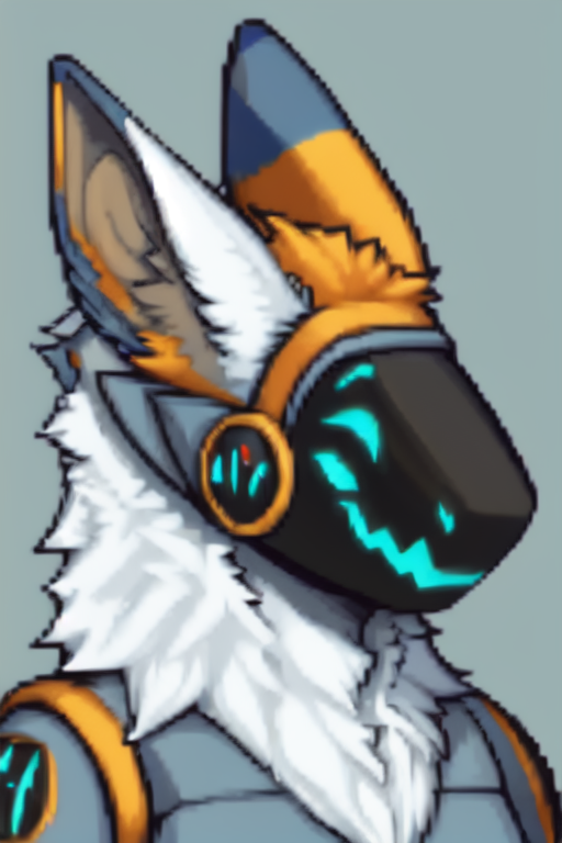 AI Art: Protogen by @That ghost