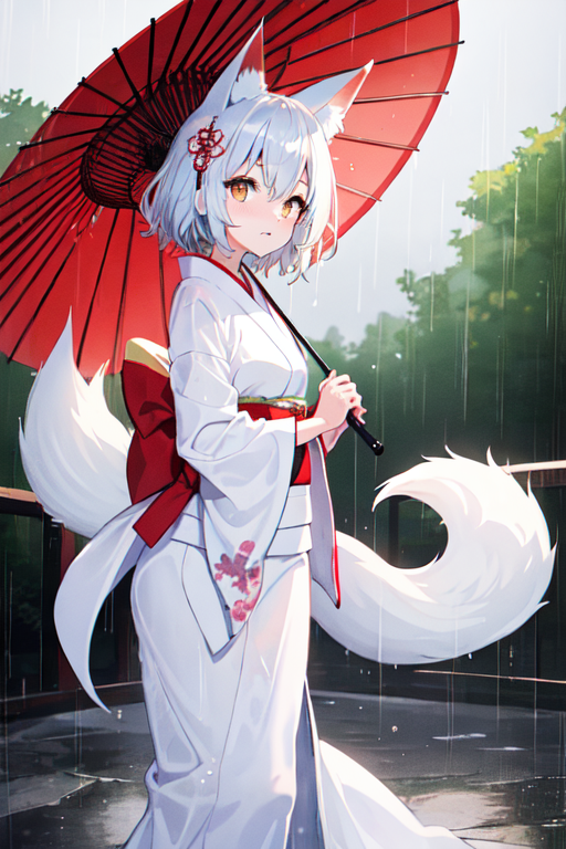 Japanese Fashion: Fox Tail 