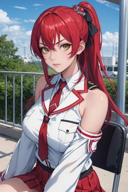 AI Art LoRA Model: Scarlet Fairchild | Hybrid x Heart Magias Academy ...