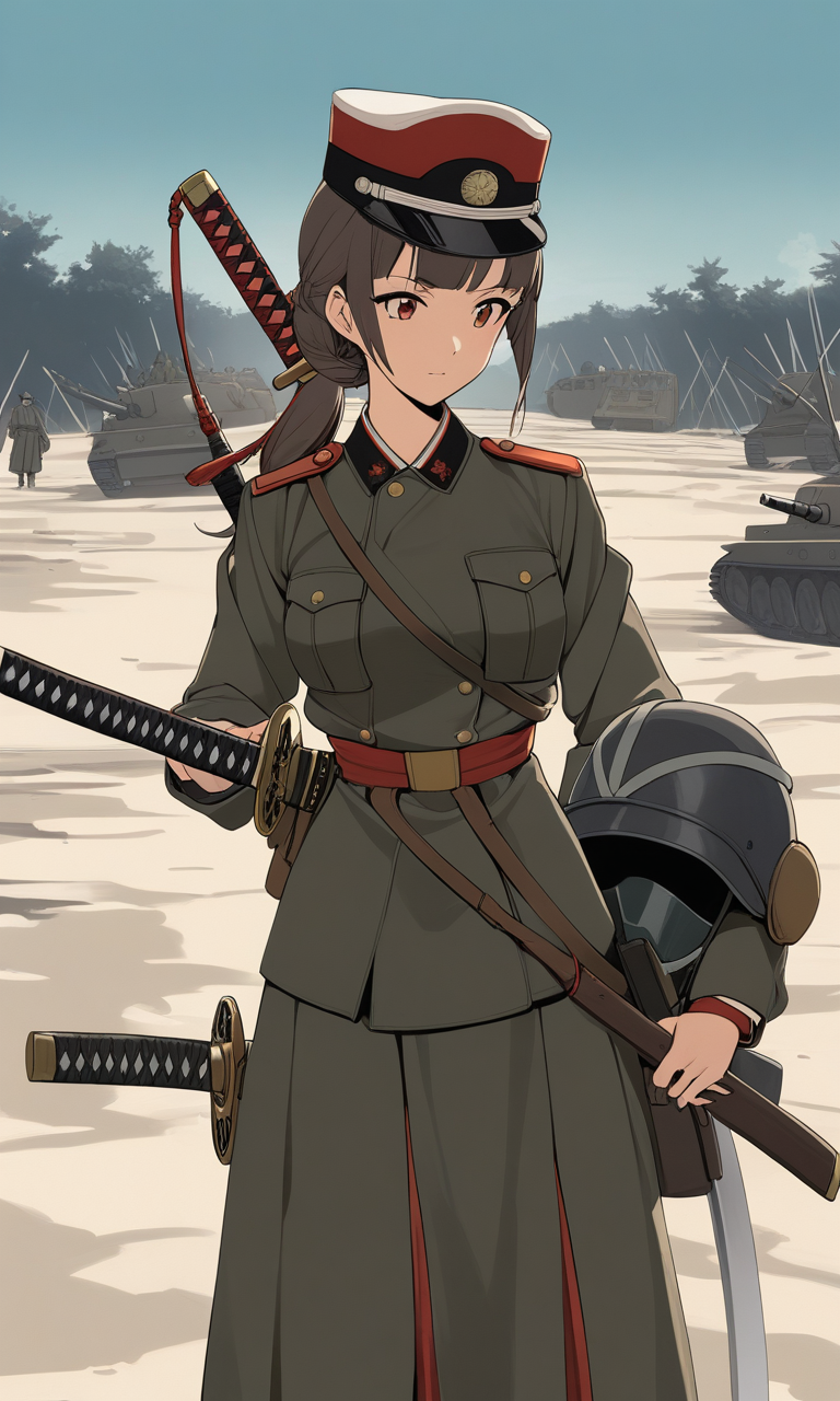 軍服 帽子 サーベル 女