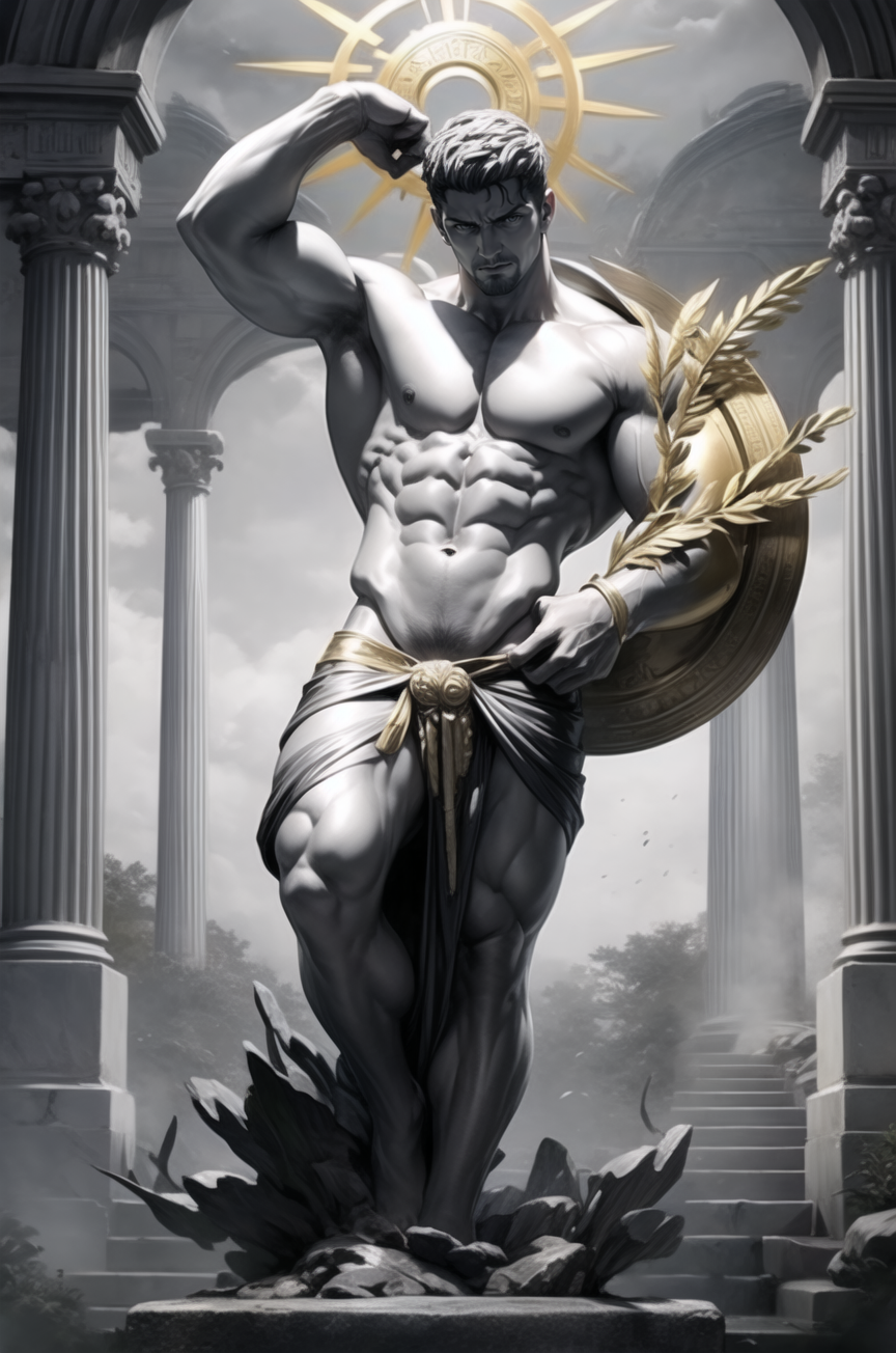 AI Art: Greek god by @skycenterpb | PixAI