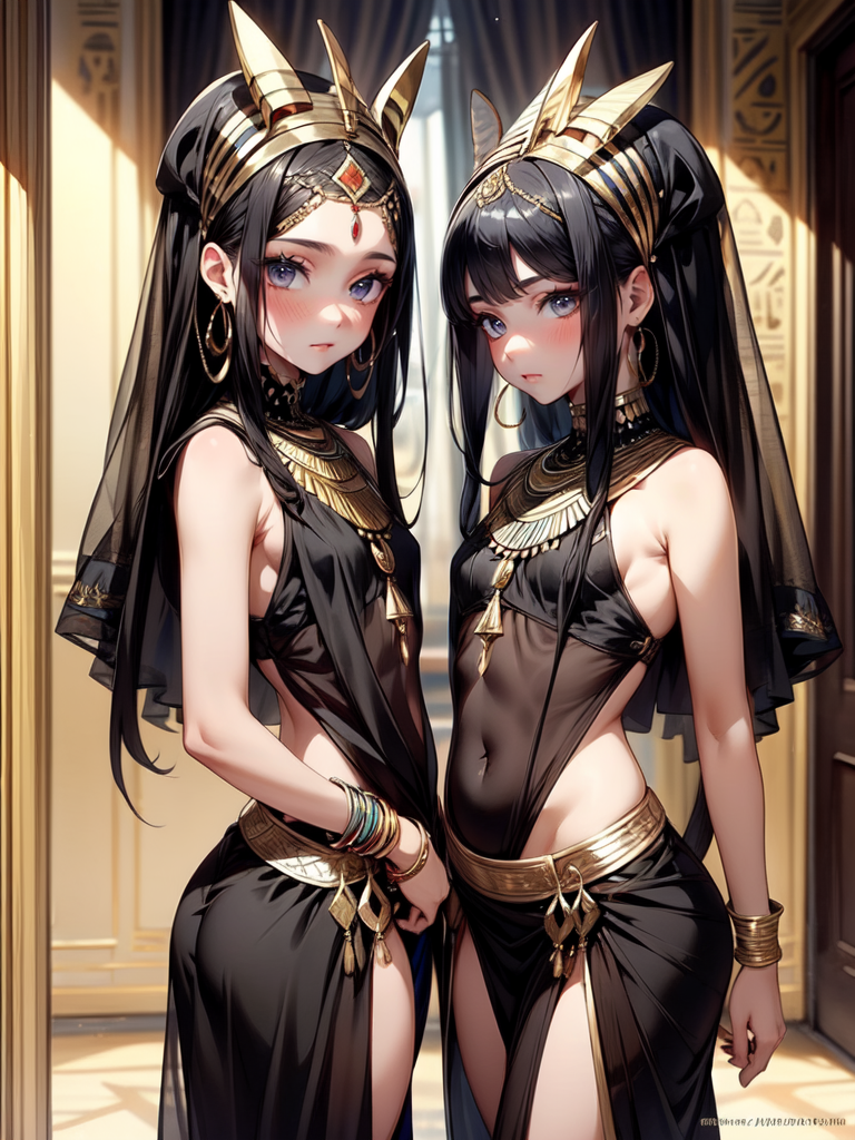 AI Art: Egyptian femboy by @🥀♀️Waifu 🖤 | PixAI