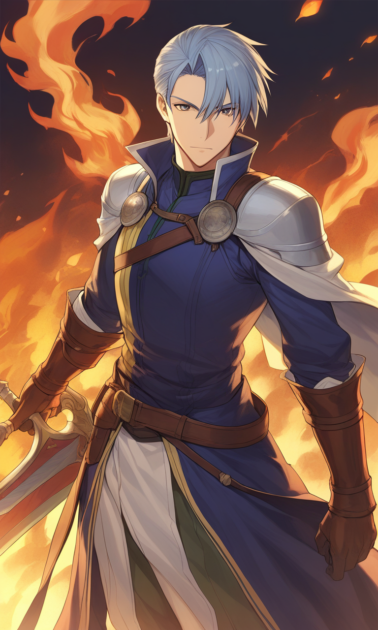 AI Art: The Undying Lloyd: A Fire Emblem Character Study by  @LoudGreenWarriorIV | PixAI