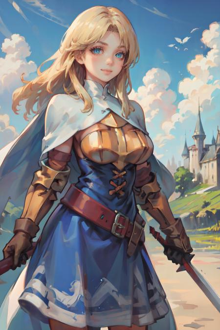 AI Art LoRA Model: Female Knight (Final Fantasy Tactics) | PixAI