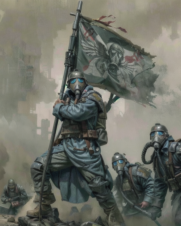 AI Art: Warhammer The Krieg Corps by @Синий Трактор#5405