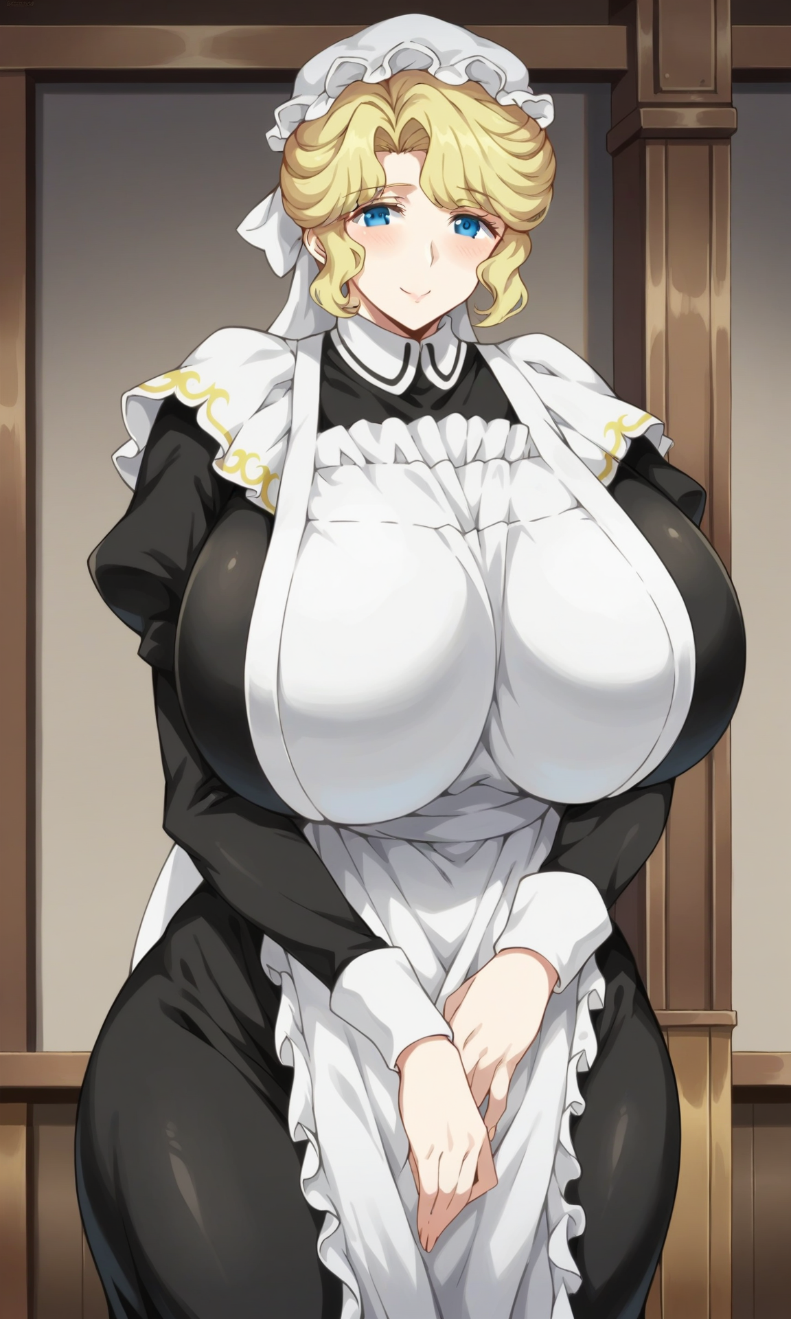 AI Art: Maria, the big busty mommy maid! by @Rowdythewolf | PixAI