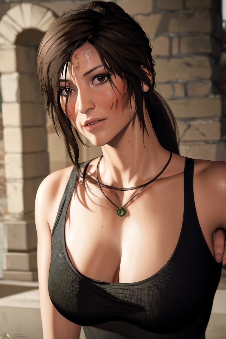 AI Art: Lara Croft por @Flee | PixAI