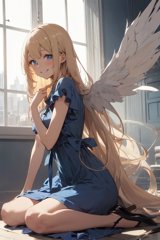 Anime Angel Girl Dress