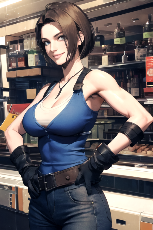 AI Art: Jill Valentine Breasts expansion 3 by @user-1571324387565476287