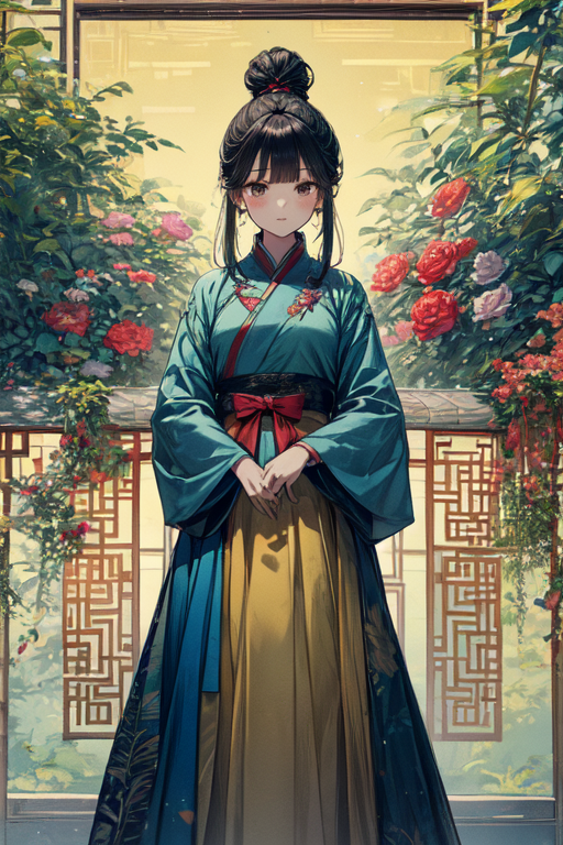 Hanfu girl hot sale