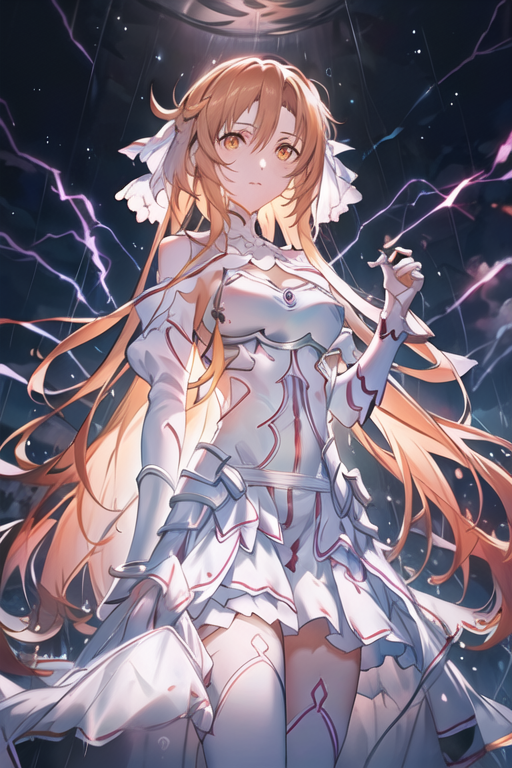 AI Art: Yuuki Asuna by @Phi