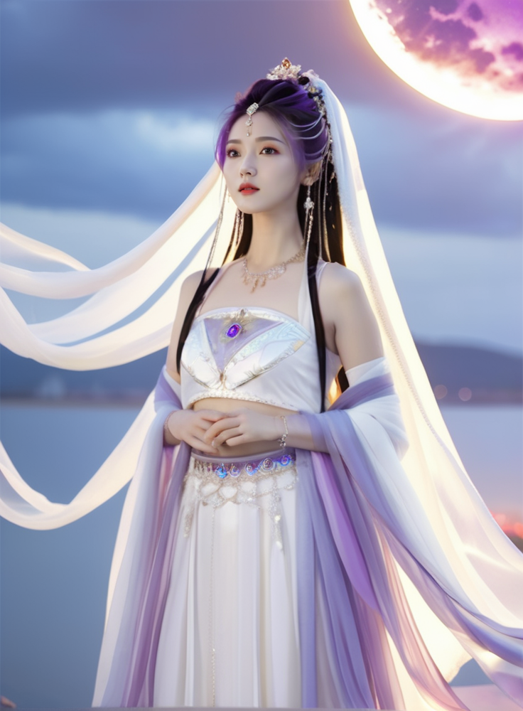 AI Art LoRA Model: 敦煌风汉服新风格(SDXL) | PixAI