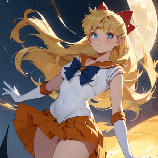 AI Art LoRA Model Sailor Venus V PixAI