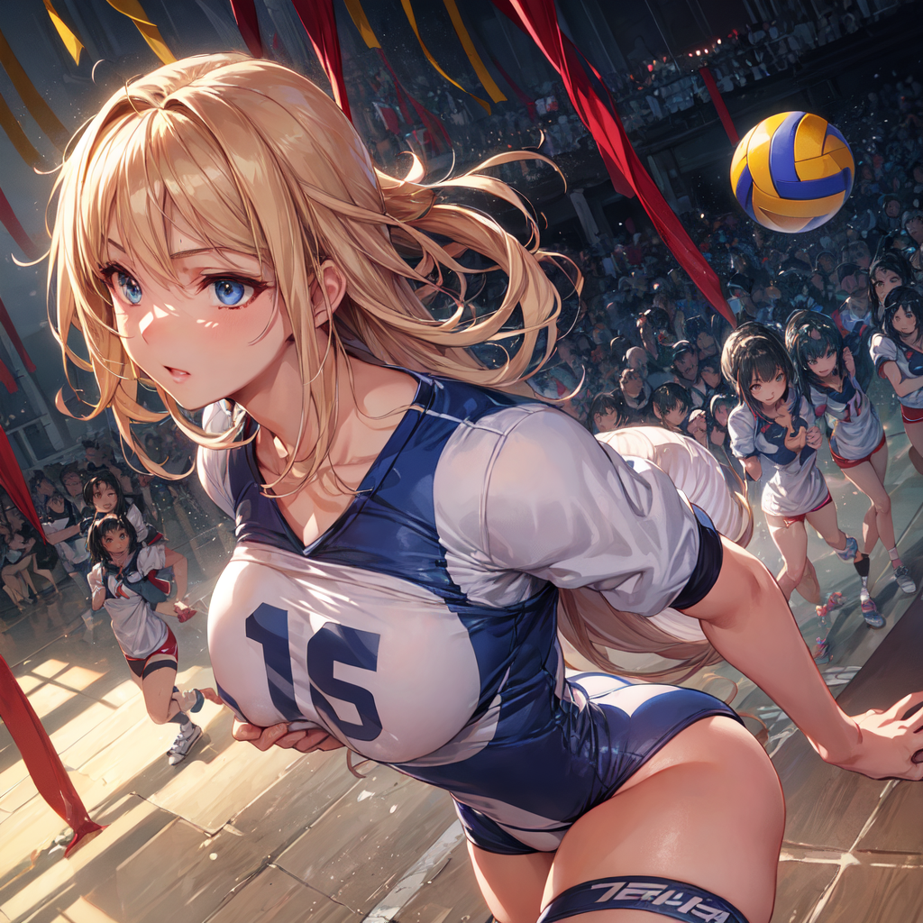 AI Art: volleyball by @nanana | PixAI