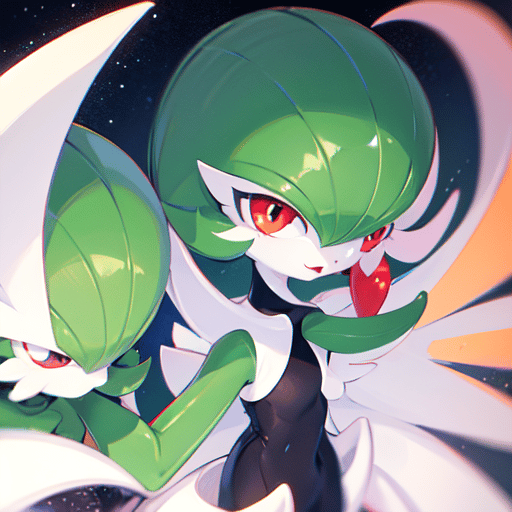 AI Art: Gardevoir by @john