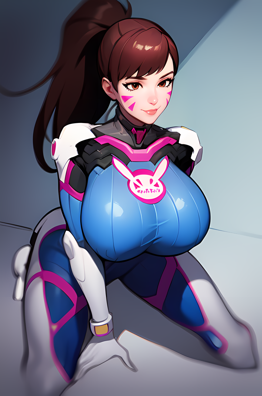 AI Art: D.Va by @SilverSoul | PixAI