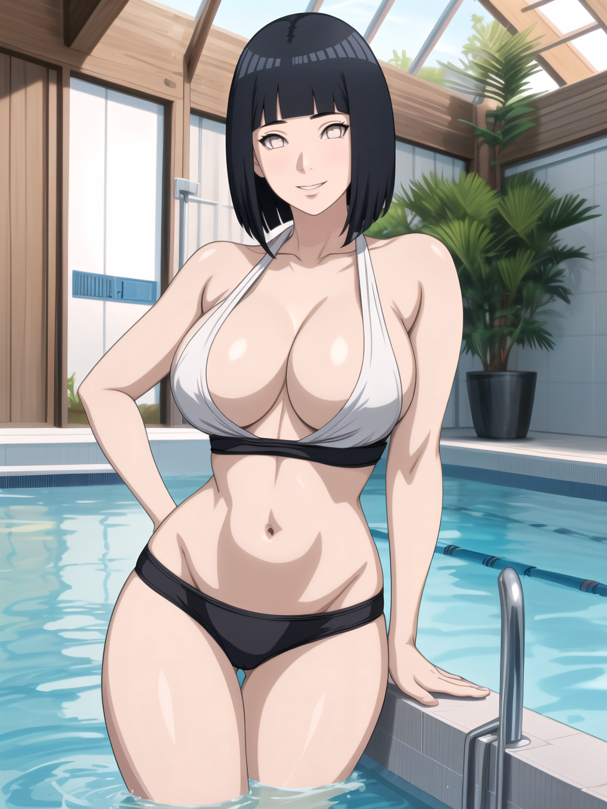 AI Art: Hinata By Pool 1 por @Mik3y | PixAI