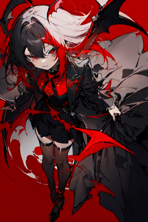 AI Art: anime vampire girl staying by @А1ех Кня3ь | PixAI
