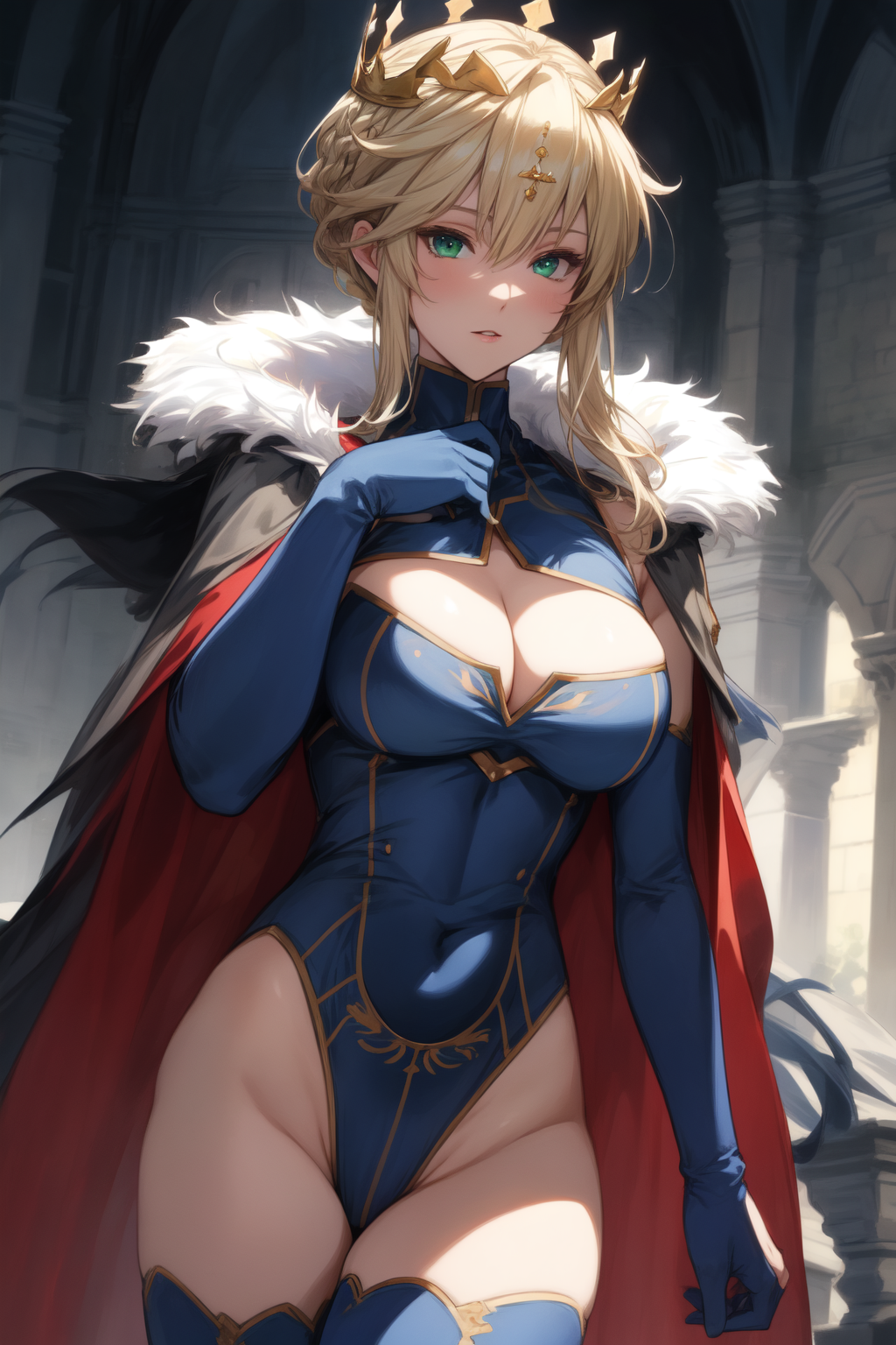 AI Art: Artoria Lancer by @NahBah | PixAI