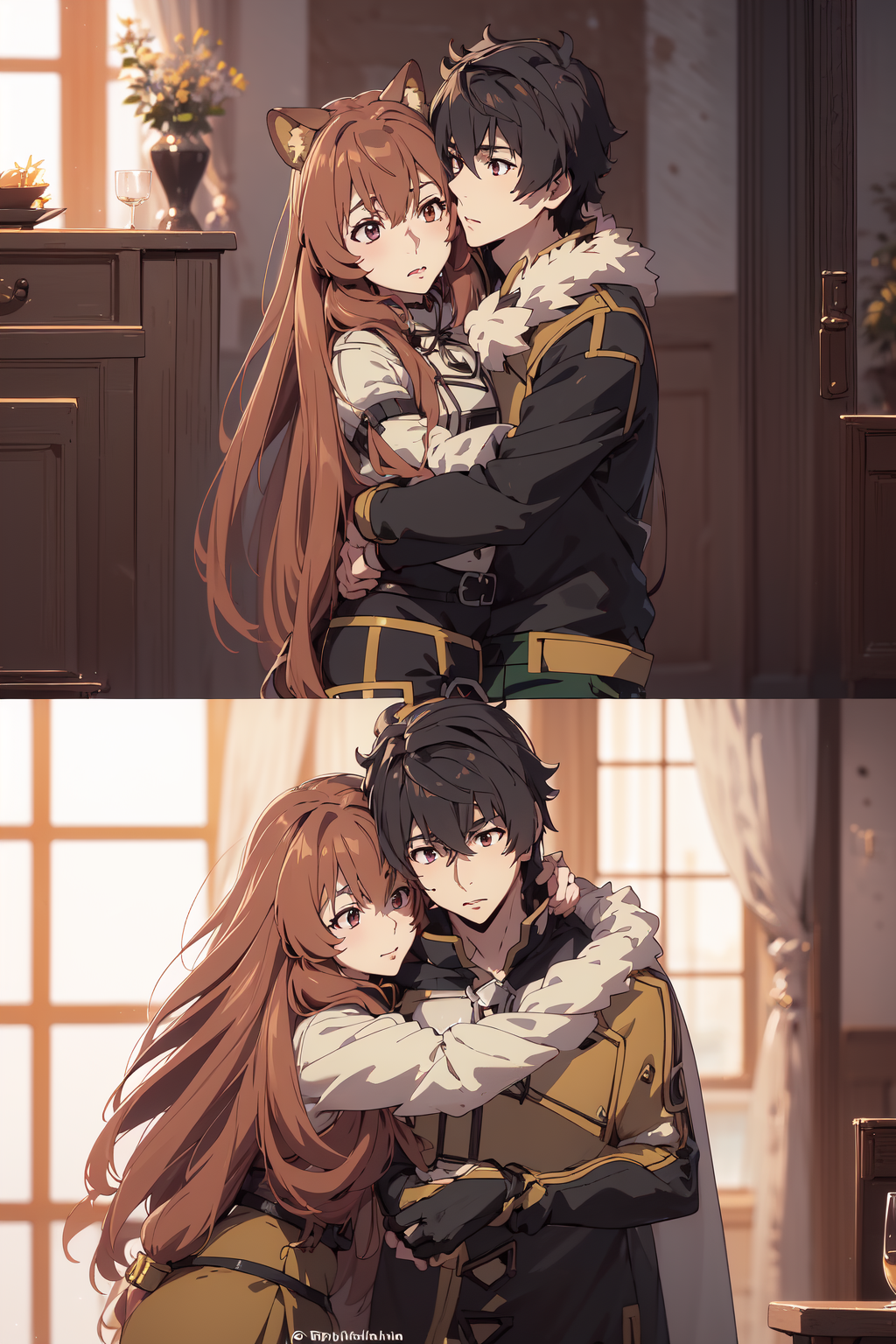 AI Art: Naofumi X Raphtalia (Perfect One?) by @user-1690742215911760002 |  PixAI